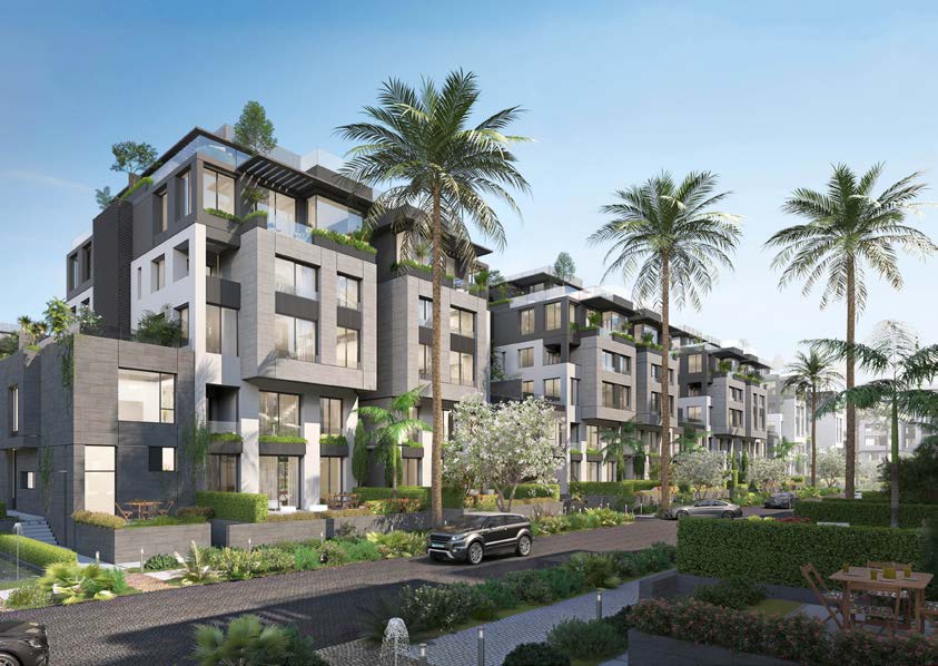 كمبوند تريو جاردنز إم تو التجمع الخامس – Trio Gardens New Cairo