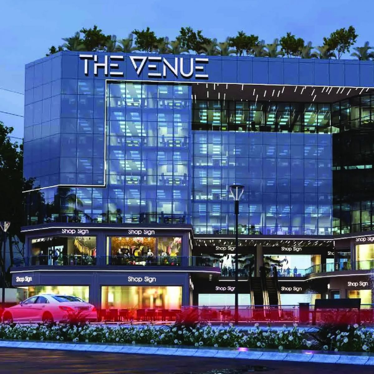 مول ذا فينيو التجمع الخامس – The Venue Mall New Cairo