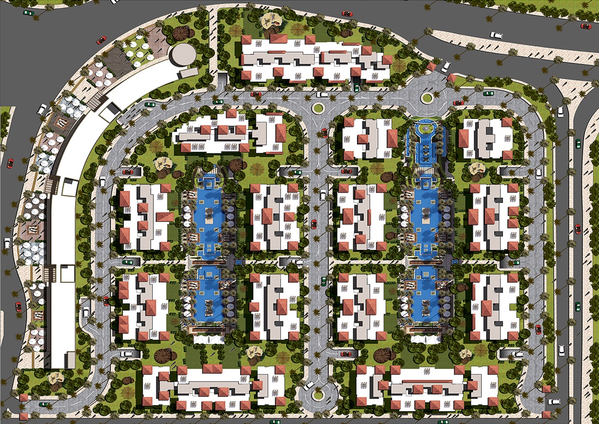 كمبوند الباتيو 7 التجمع الخامس – El Patio 7 La Vista New Cairo