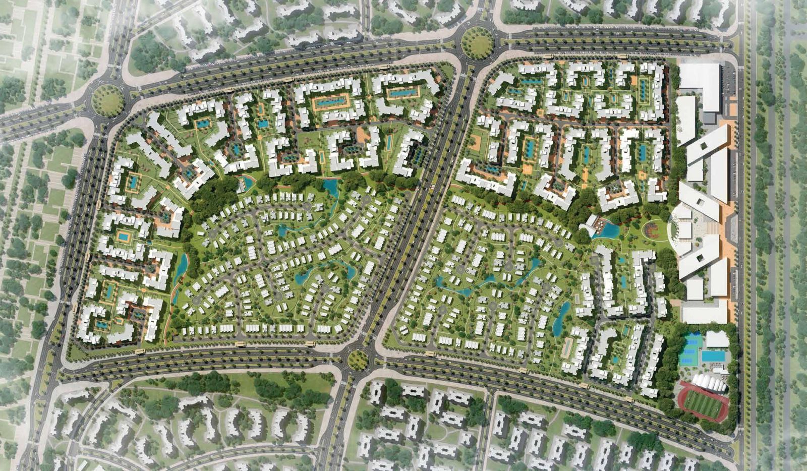 كمبوند هاب تاون حسن علام المستقبل سيتي – Haptown Hassan Allam Mostakbal City Compound