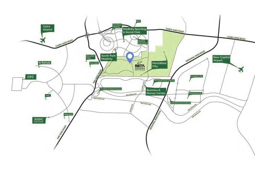 Beta Greens Mostakbal City – Beta Greens New Cairo