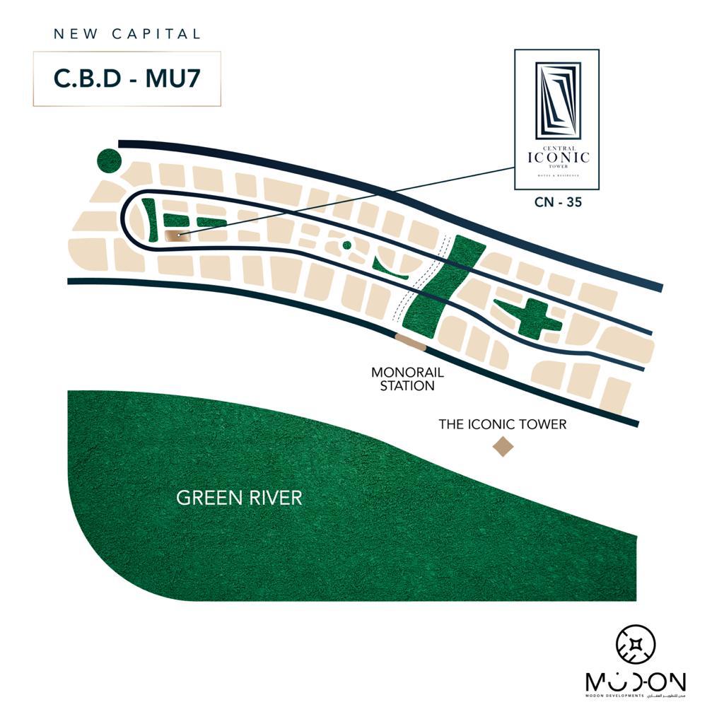 Central Iconic Tower New Capital – Modon