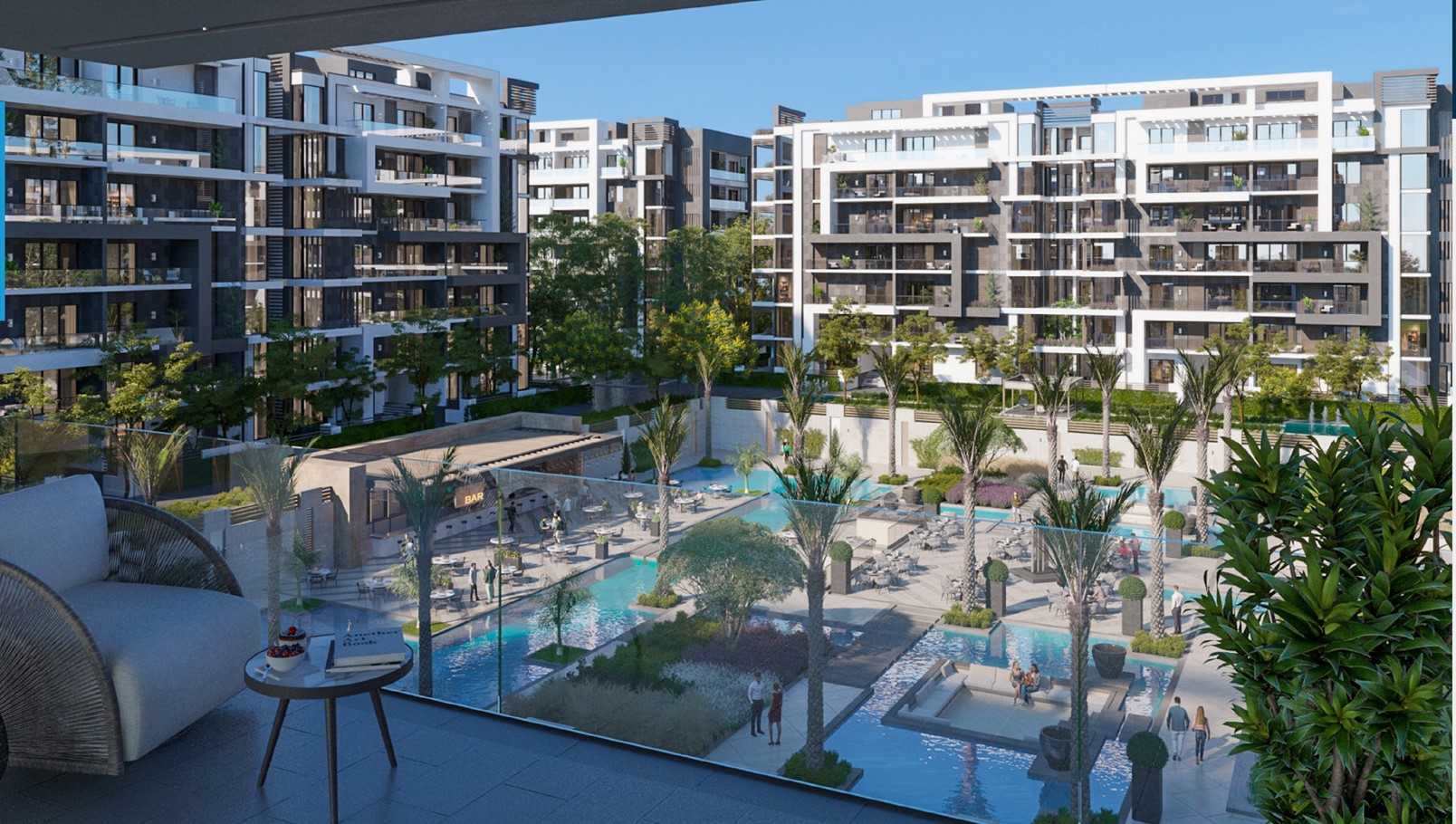 كمبوند الباتيو اورو التجمع الخامس – El Patio Oro La Vista New Cairo