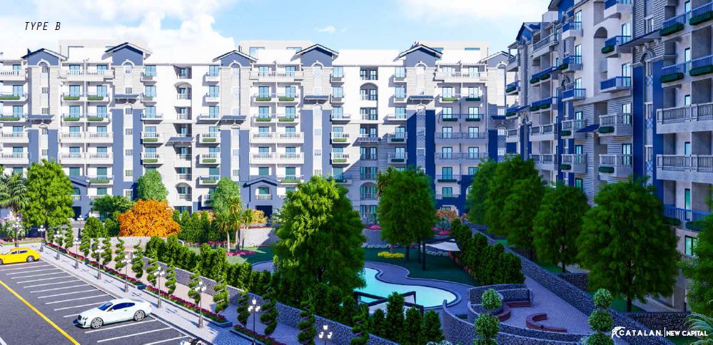 كمبوند كتالان العاصمة الإدارية الجديدة جيتس – Catalan New Capital Compound