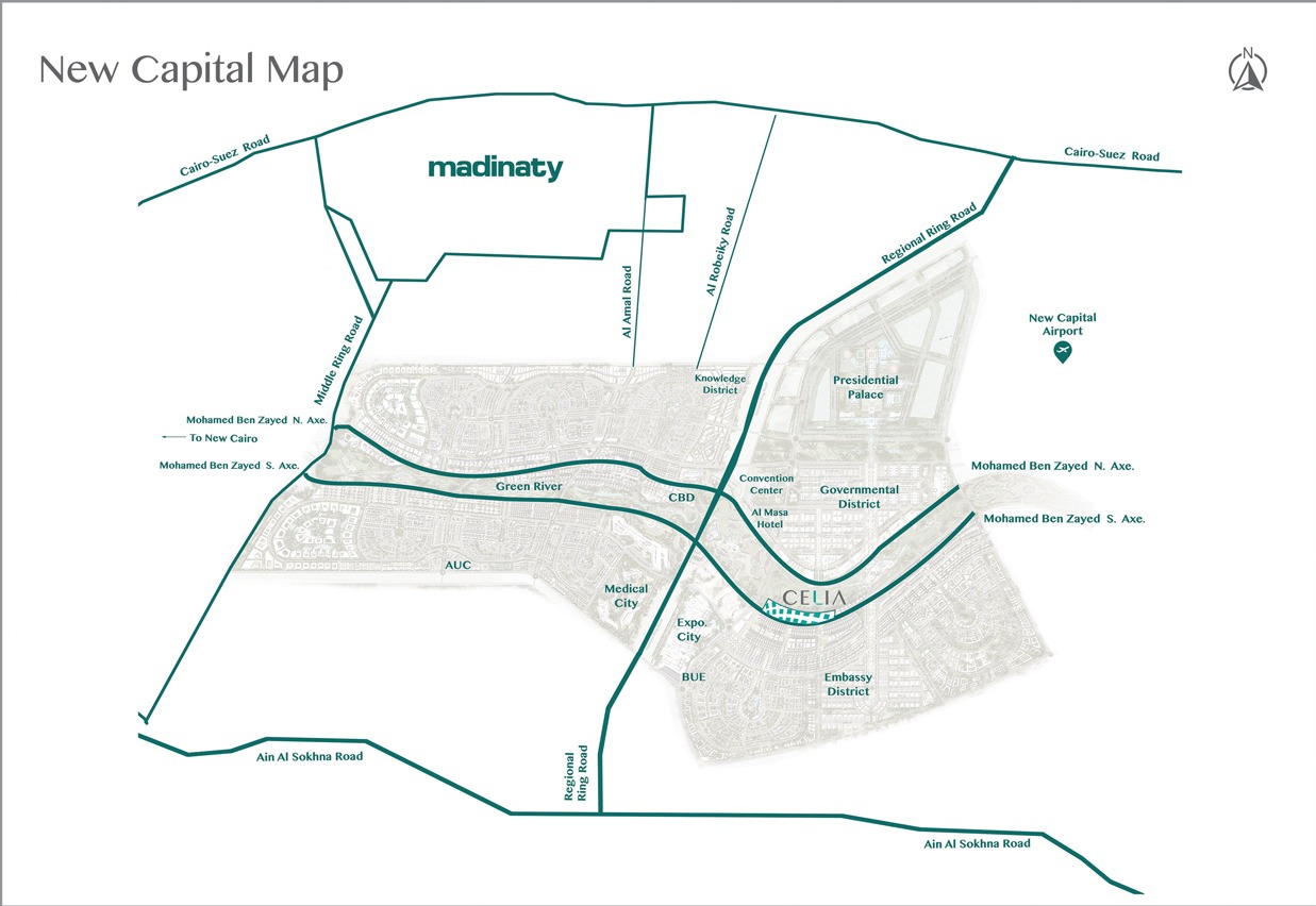 كمبوند سيليا العاصمة الإدارية طلعت مصطفى – Celia New Capital Compound