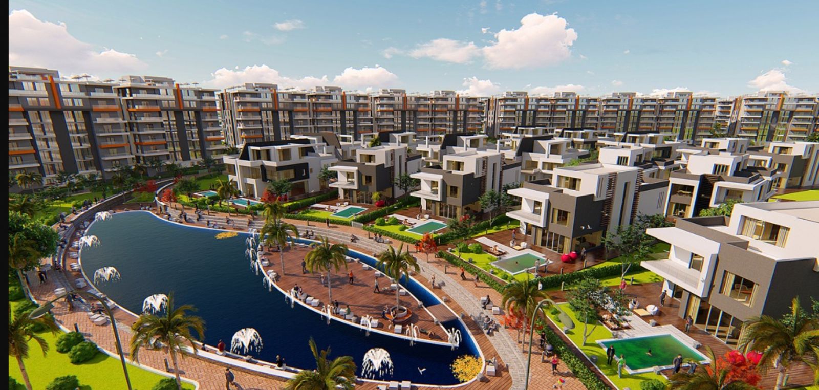 Rhodes New Capital Compound Plaza Gardens