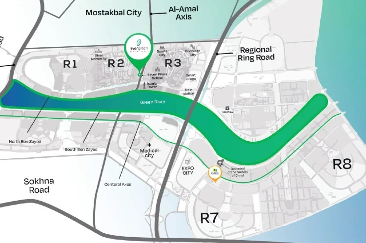 River Green New Capital Mall Master Builder