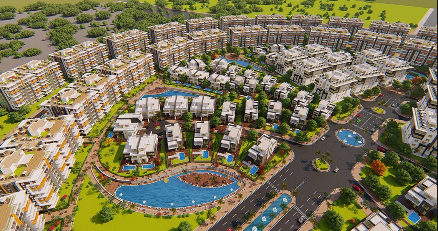 Rhodes New Capital Compound Plaza Gardens