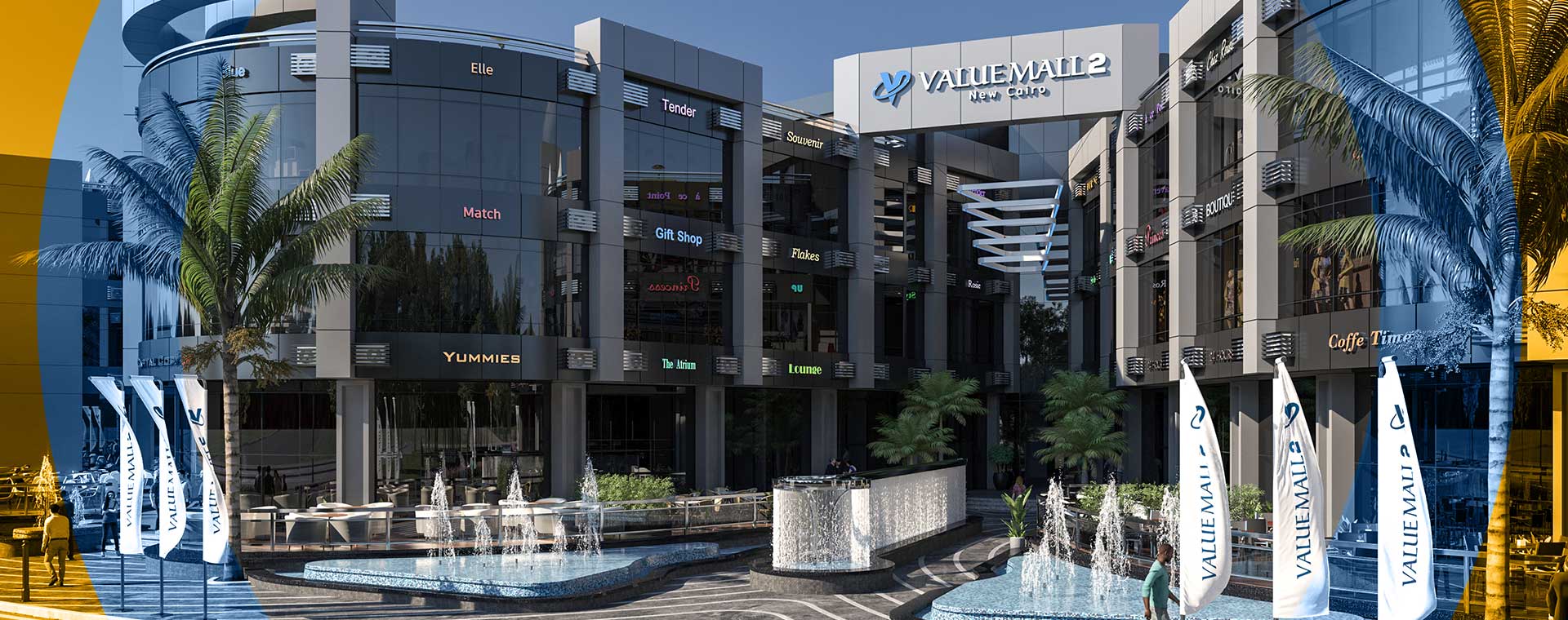 فاليو 2 مول القاهرة الجديدة سمارت جروب – Value 2 Mall  New Cairo