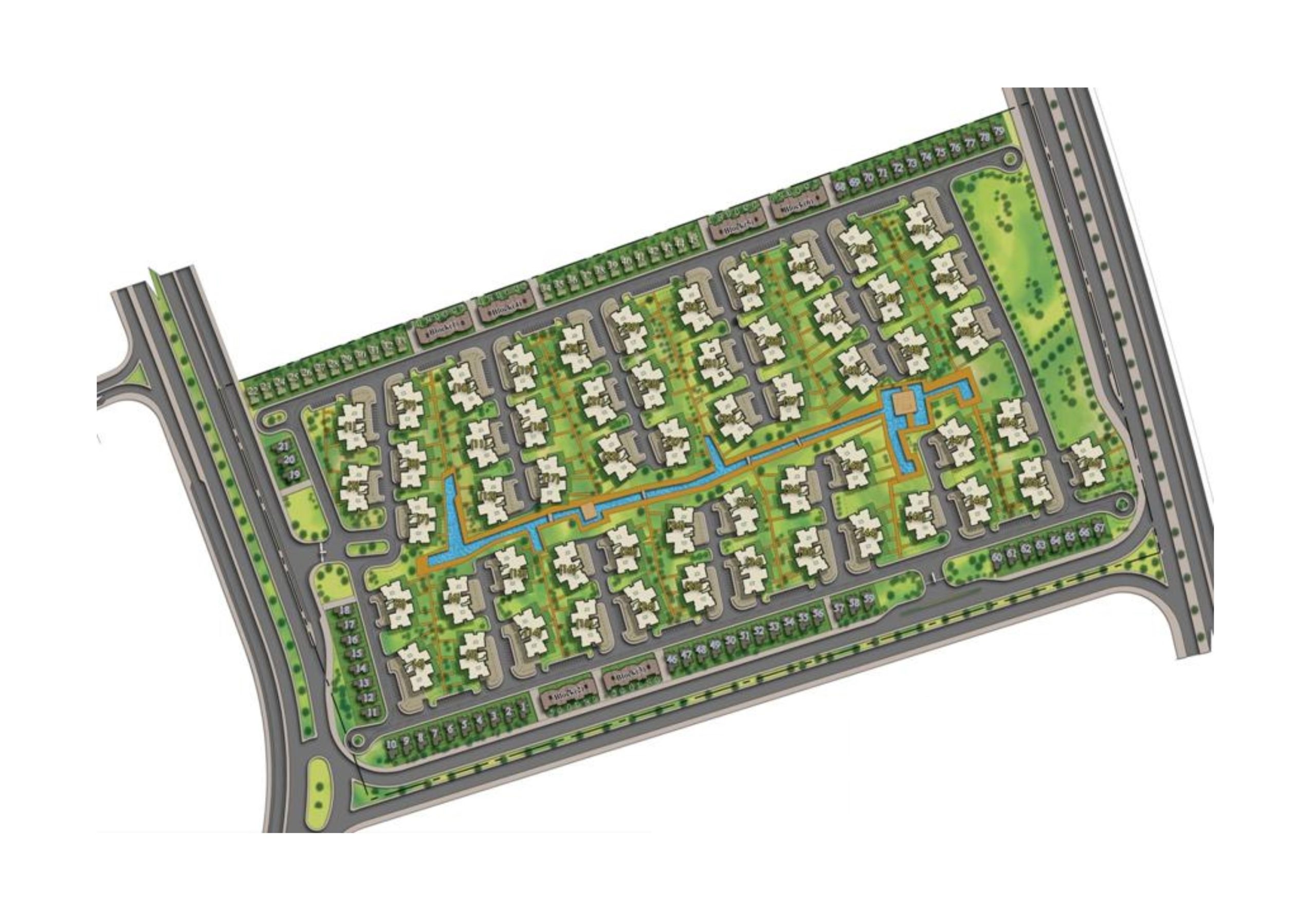 كمبوند فيلدج جاردن القطامية بالم هيلز – Village Gardens Katameya