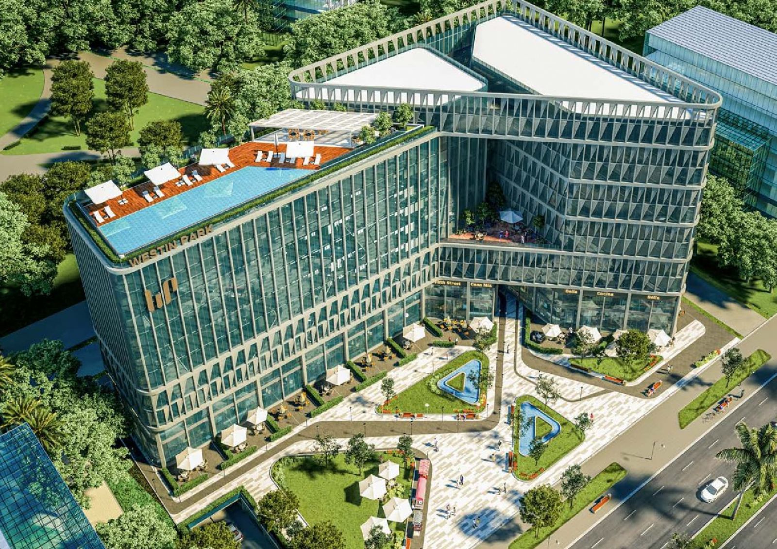 ويستن بارك تاور العاصمة الإدارية الجديدة امتلاك – Westin Park Mall New Capital