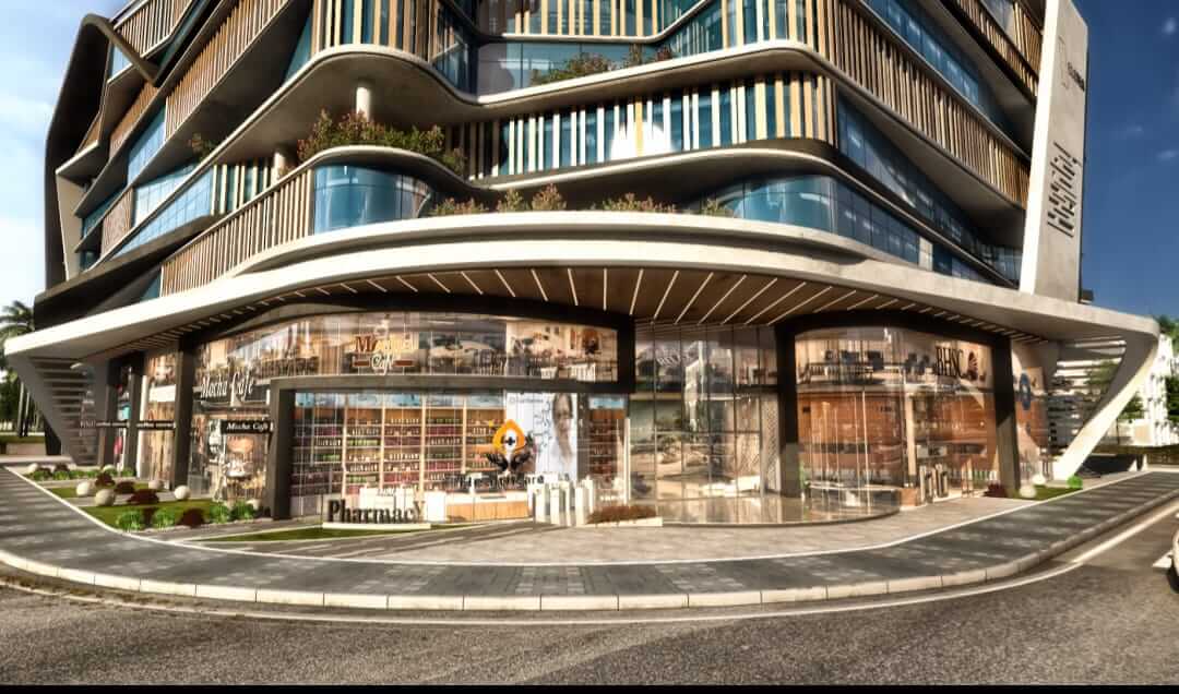 مكاتب للبيع في مول ايليفن العاصمة 1 غرفة 65 متر