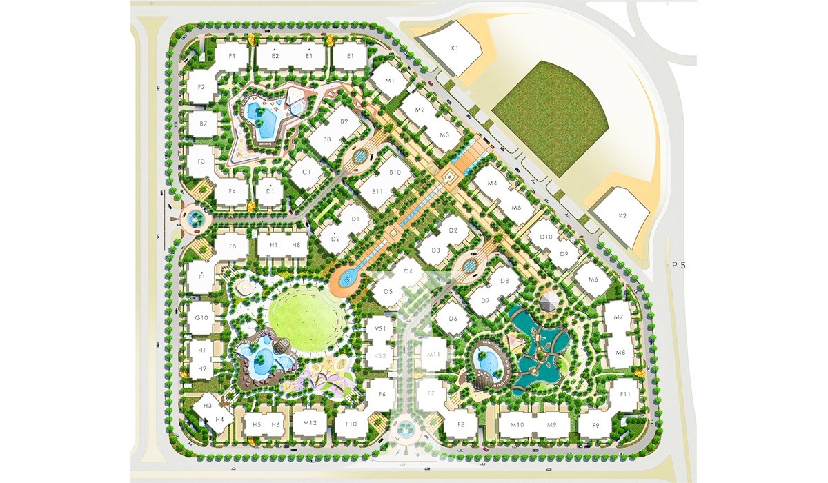 وحدات بمساحة 170 متر للحجز في 90 افينيو التجمع الخامس