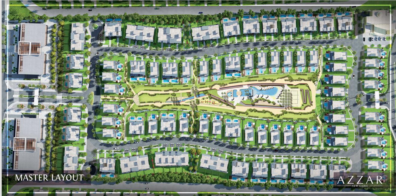 إقتنص الفرصة وأحصل على فيلا كبيرة بمساحة 303 متر في Azzar Compound New Cairo