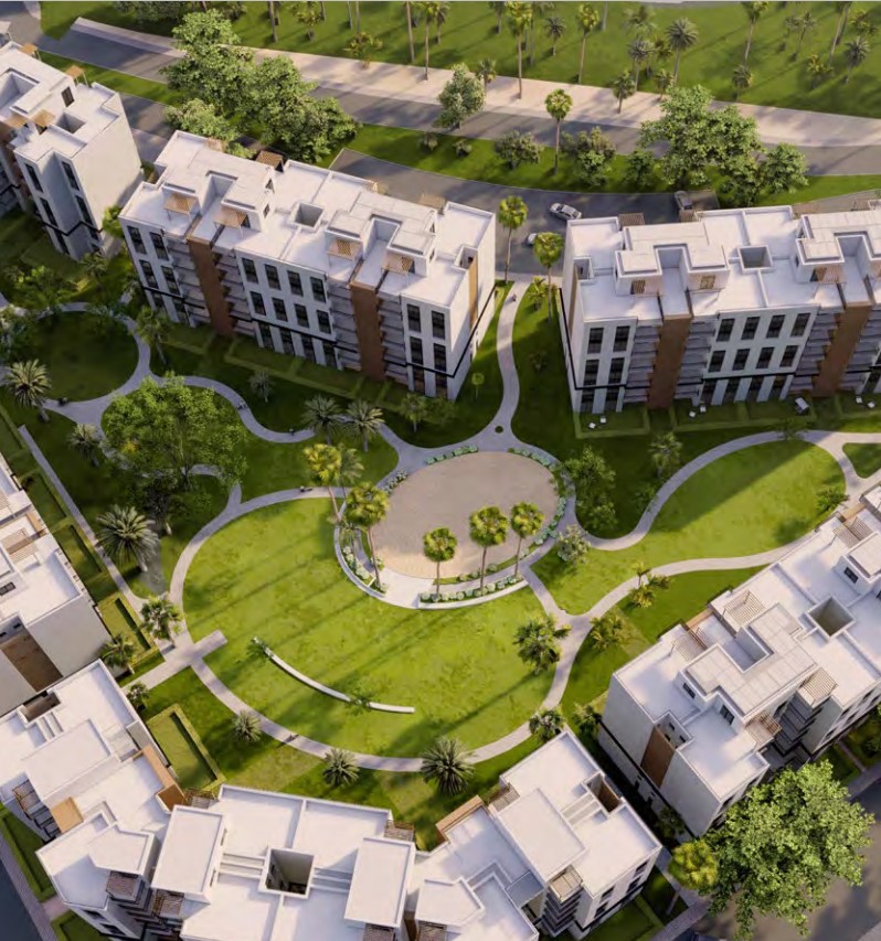 كمبوند ايكو ويست حدائق أكتوبر نيو سيتي – Eco West 6 October