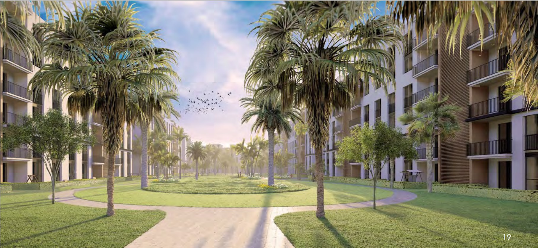 كمبوند ايكو ويست حدائق أكتوبر نيو سيتي – Eco West 6 October