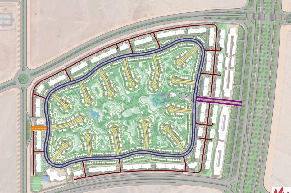 بمساحة 106 متر شقق للبيع في مشروع جولف بورتو كايرو