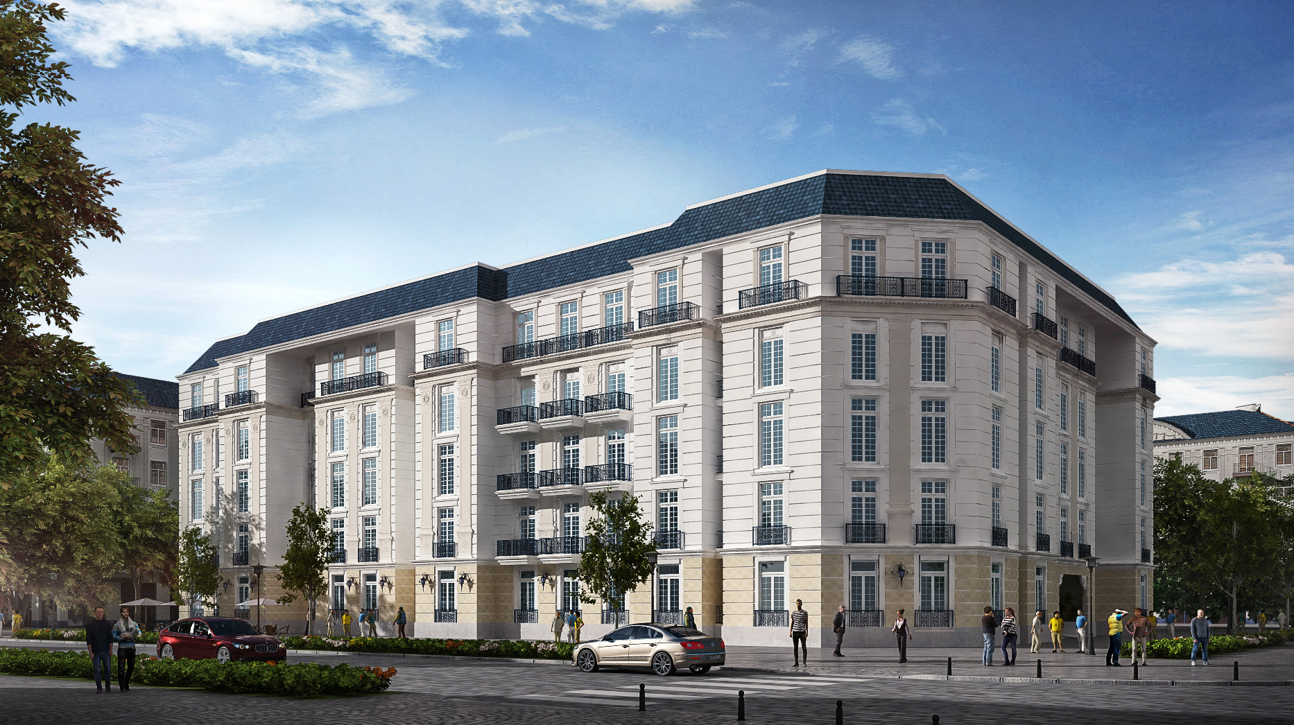 الحي اللاتيني العلمين الجديدة الساحل الشمالي Sed العقارية – Latin District New Alamein