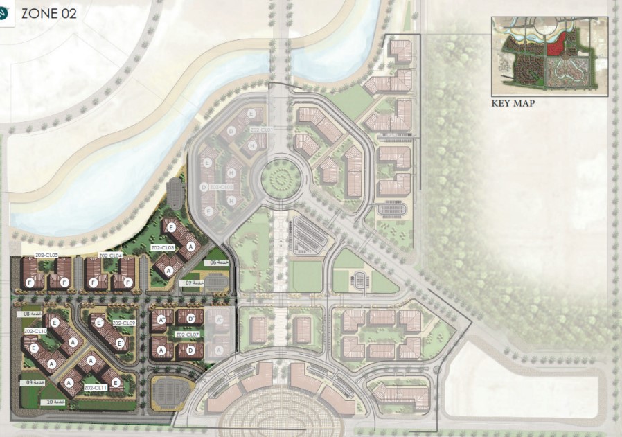 الحي اللاتيني العلمين الجديدة الساحل الشمالي Sed العقارية – Latin District New Alamein