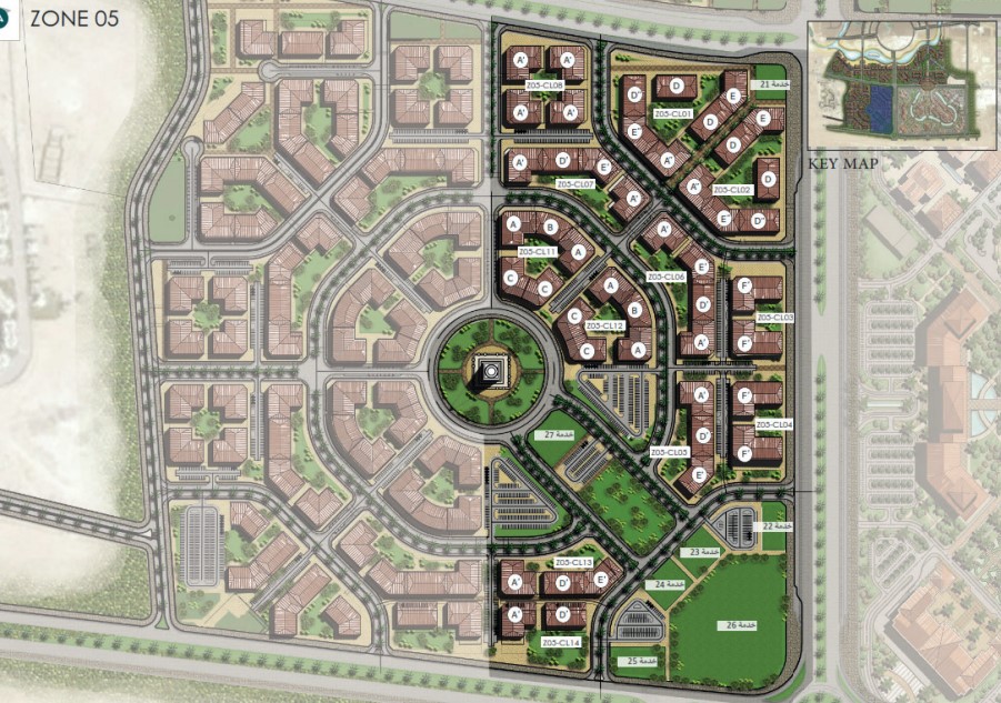 الحي اللاتيني العلمين الجديدة الساحل الشمالي Sed العقارية – Latin District New Alamein