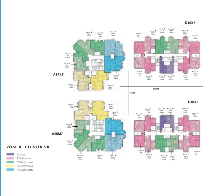 الحي اللاتيني العلمين الجديدة الساحل الشمالي Sed العقارية – Latin District New Alamein