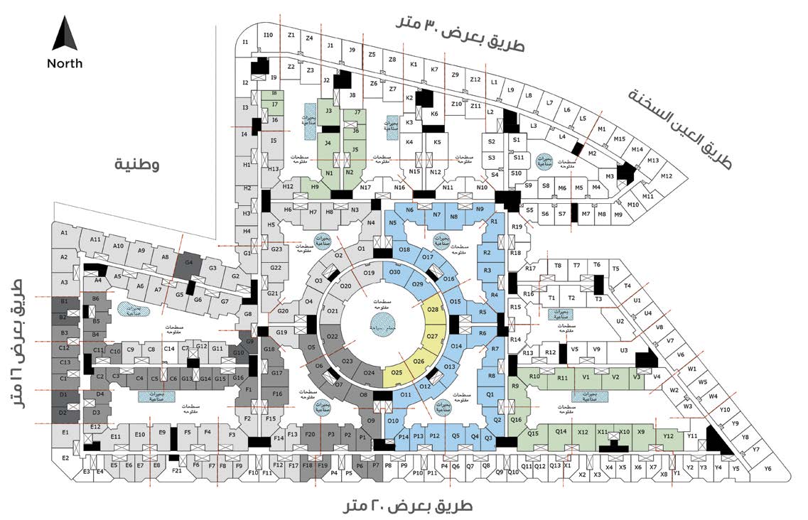 كمبوند قطامية جيت معمار المرشدي – Kattameya Gate Compound