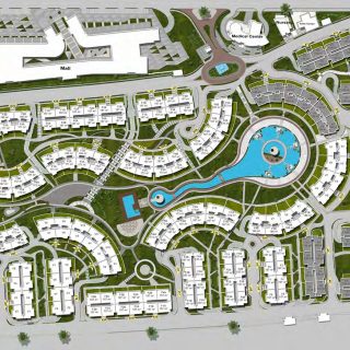 كمبوند ليك فرونت 6 اكتوبر معمار المرشدي – Lakefront October Compound