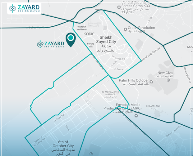 Zayard Sheikh Zayed Compound Palmier