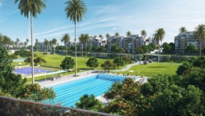 بمساحة 160 متر شقق للبيع في كمبوند ماونتن فيو آي سيتي