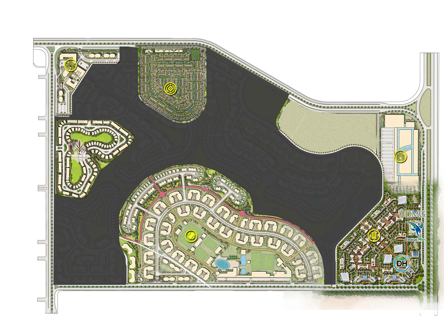 بالتقسيط على مدة تصل إلى 9 سنوات اشتري شقة في ماونتن فيو اي سيتي التجمع بمساحة 115 متر