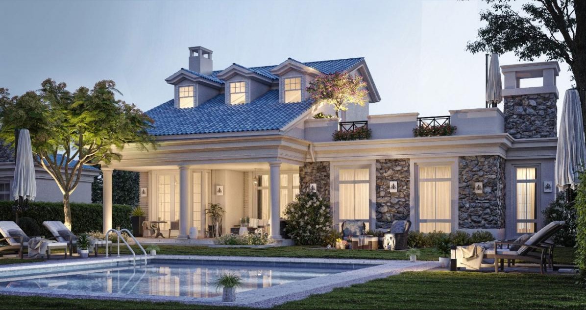 عرض متميز فيلا 335 متر للبيع في ماونتن فيو 3 التجمع الخامس بموقع مميز