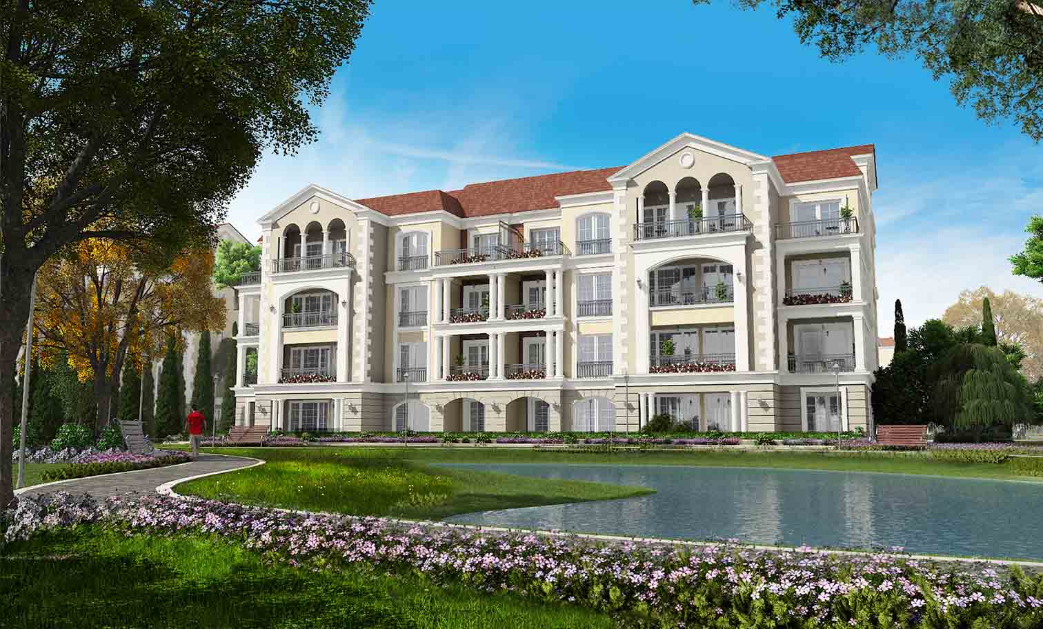 تعرف علي سعر بنتهاوس بمساحة 208 متر في regents park compound