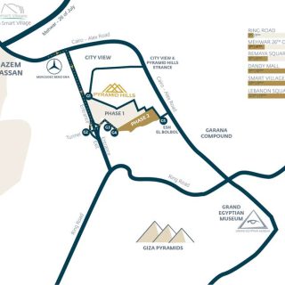 كمبوند بيراميدز هيلز أكتوبر أورا – Pyramids Hills Compound 6 October