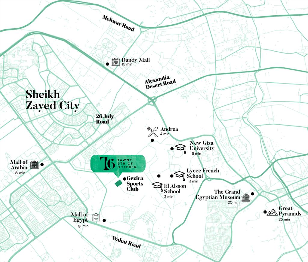 تاونى هايد بارك 6 اكتوبر – Tawny Hyde Park 6th October