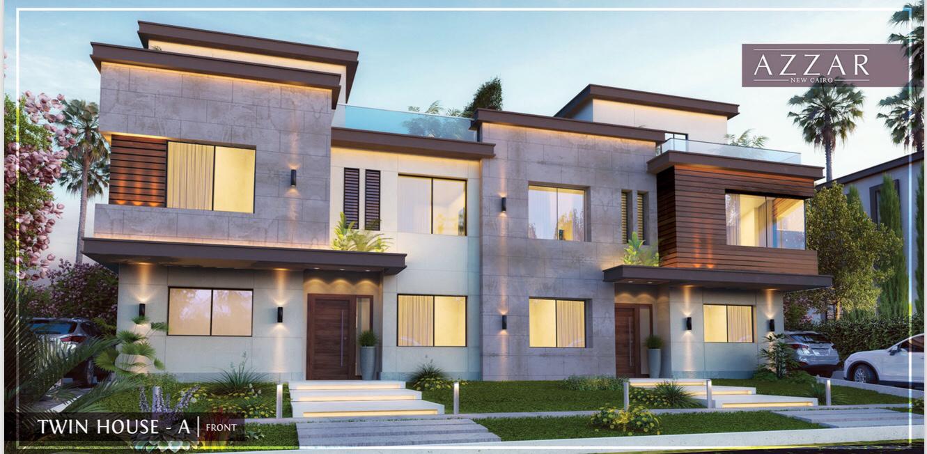 إقتنص الفرصة وأحصل على فيلا كبيرة بمساحة 303 متر في Azzar Compound New Cairo