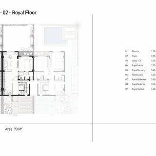 Zayard Sheikh Zayed Compound Palmier