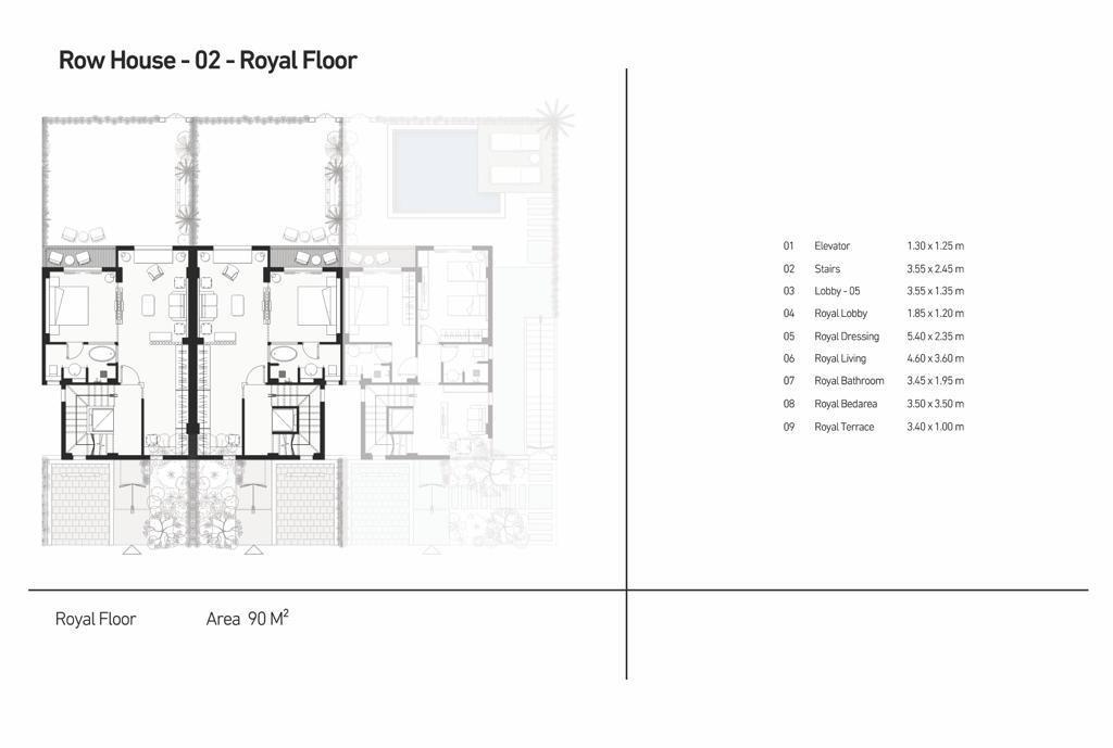 Zayard Sheikh Zayed Compound Palmier