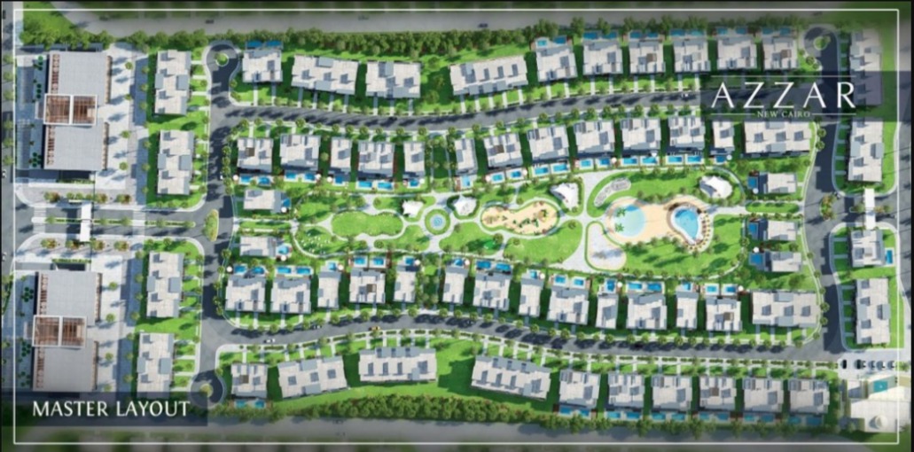 إقتنص الفرصة وأحصل على فيلا كبيرة بمساحة 303 متر في Azzar Compound New Cairo