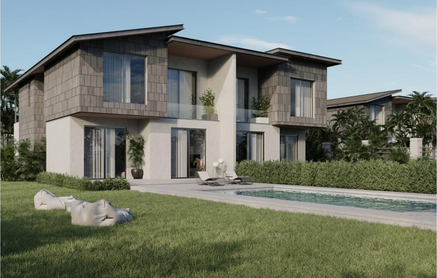 شقق للبيع في كمبوند كريك تاون 130 متر