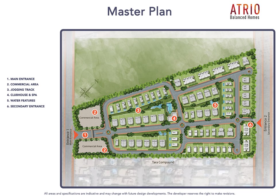 Atrio Compound Sheikh Zayed IWAN