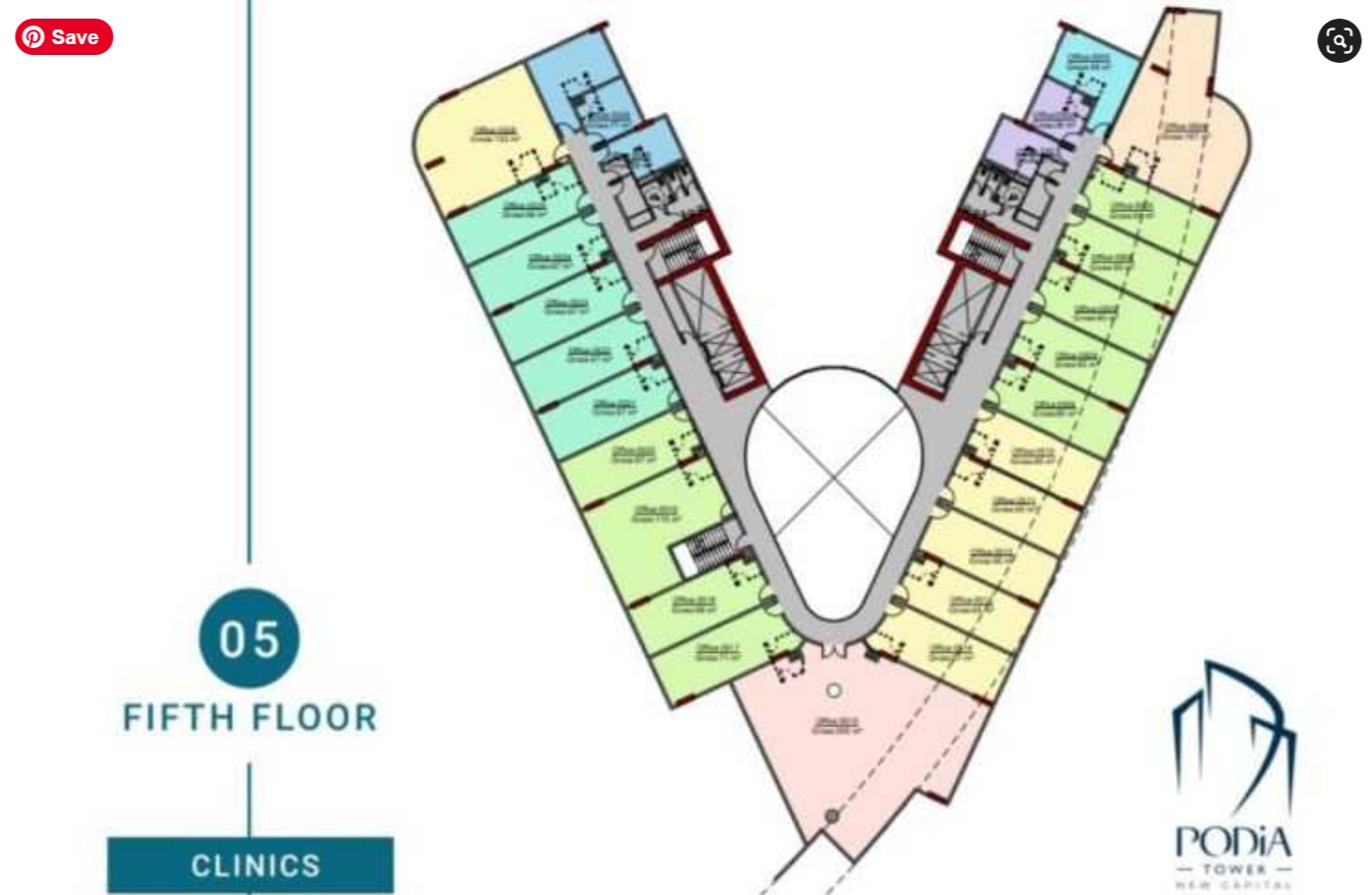 بوديا تاور العاصمة الإدارية الجديدة منصات – Podia Tower New Capital