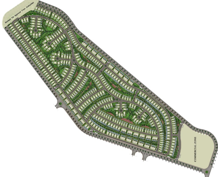 كمبوند ذا كراون بالم هيلز 6 أكتوبر – The Crown Palm Hills 6 October