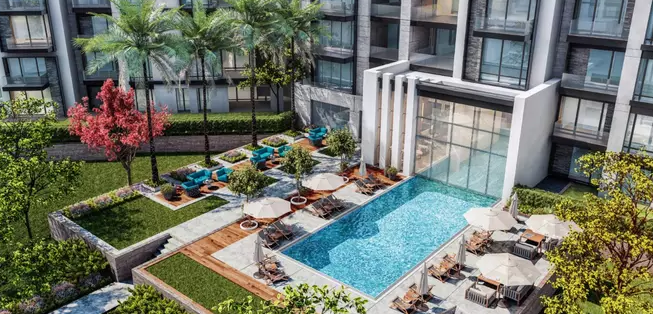 شقة رائعة 219م للبيع في موقع مميز جدا داخل سوان ليك التجمع الاول