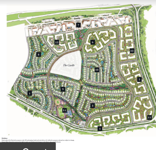شقة رائعة 219م للبيع في موقع مميز جدا داخل سوان ليك التجمع الاول