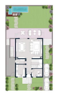 بمساحة 176 متر شقق للبيع في كمبوند سوان ليك ريزيدنس