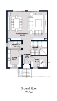 شقة رائعة 219م للبيع في موقع مميز جدا داخل سوان ليك التجمع الاول
