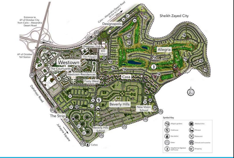 Sodic Westown Sheikh Zayed Compound