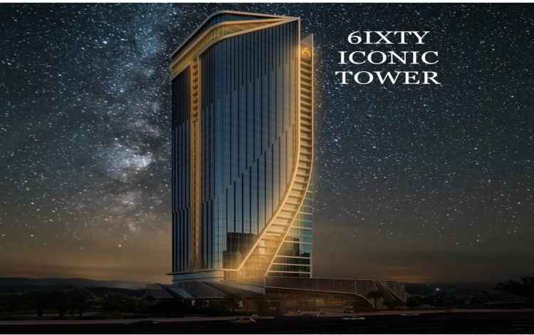 سارع بحجز عيادة في sixty iconic tower بمساحة تبدأ من 118 متر