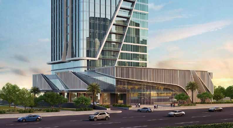 سارع بحجز عيادة في sixty iconic tower بمساحة تبدأ من 118 متر