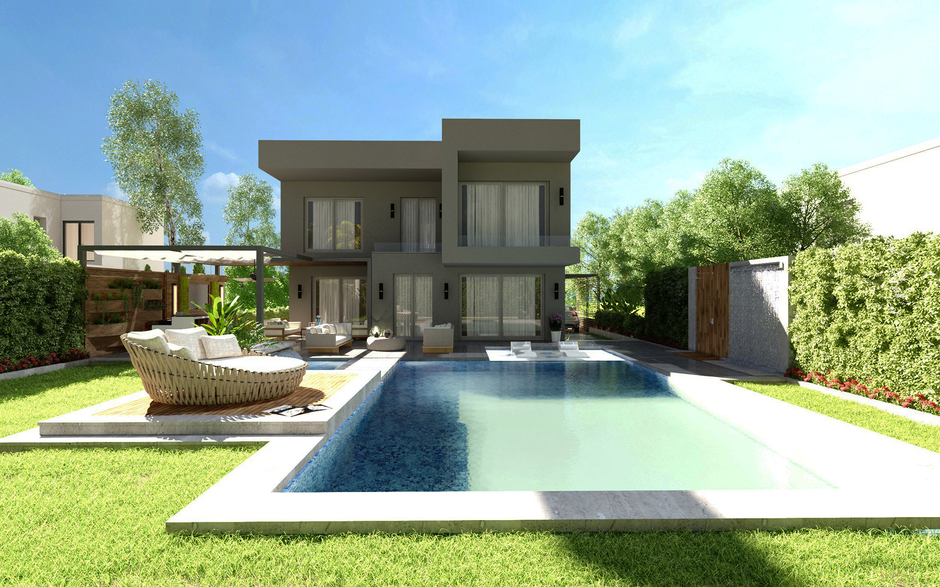 امتلك توين هاوس في كمبوند جراند هايتس 6 اكتوبر بمساحة تبدأ من 279 متر